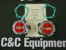 AVM 426 fits jeep cj Scrambler 5 bolt 1981-1986 warn lock outs hubs 