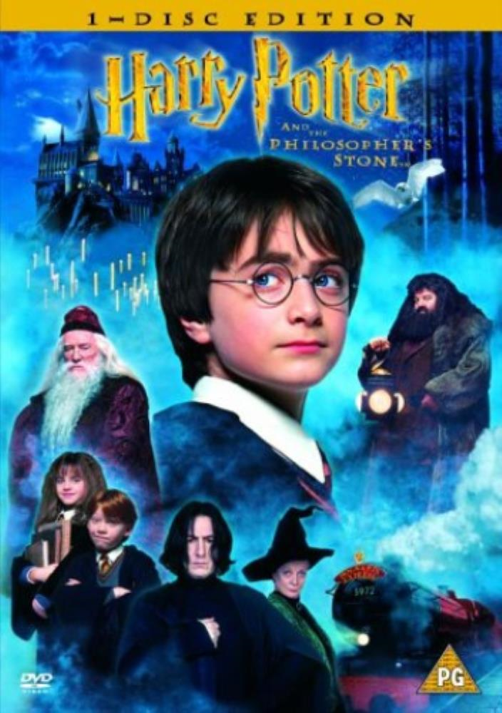 Harry Potter and the Philosopher's Stone DVD (2001) FREE SHIPPING