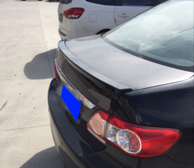 Aleron Para Toyota Corolla Matte Black Trunk Spoiler For 2009-2013 Toyota Corolla | ABS Plastic Rear Wing With LED Brake Light | Sport Style Upgrade 2009-2013 Trunk Wing