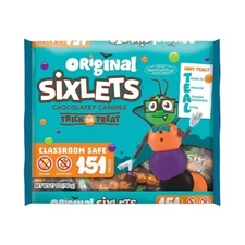 Sweetworks Halloween 151 Count Chocolately Candies  Sixlets Laydown EXP-05/25