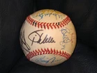 1999 Boston Red Sox Team Signed Baseball 17 Signatures Martinez