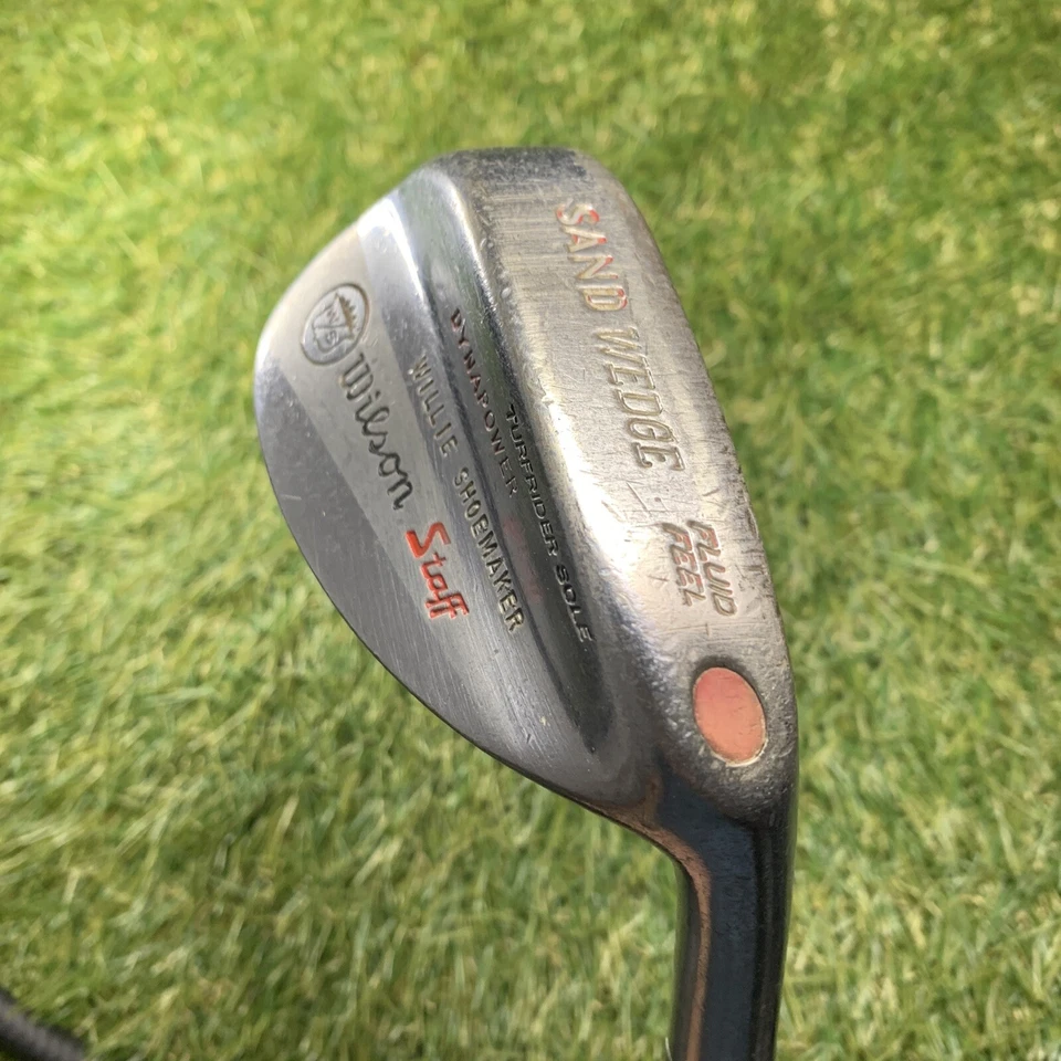 Wilson Staff Dyna Power Sand Wedge Willie Shoemaker Wedge RH 35" 1960s Personal? - Image 3 of 4