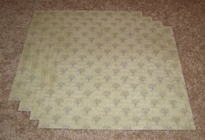 K Company Retired 12x12 Papers 4 KO Addison Blue/Green Bouquet Flat
