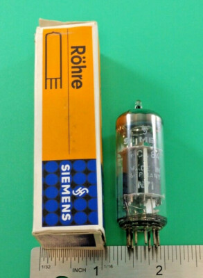 SIEMENS PCL84 ELECTRON TUBE VINTAGE       RADIO AUDO  PCL-84 15DQ8