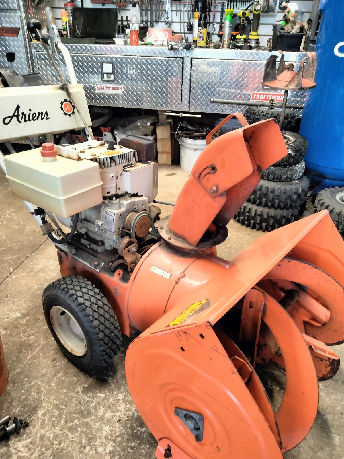 John Deere 826 Ariens ST824 Snowblower 25" Tall Chute Mod Project *NO