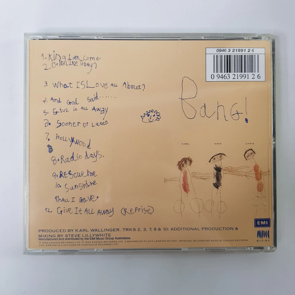 CD World Party Bang Kingdom Come What Is Love All About Sooner Or Later 1993 Foto 2 de 4