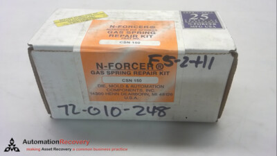 N-FORCER CSN 150,GAS SPRING REPAIR KIT,DIA; 2.89IN / 75MM,, NEW #269546