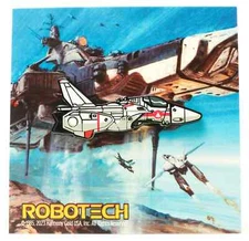 Leen Customs x Sokudo Society Robotech Macross Rick Hunter Fighter Mode Pin