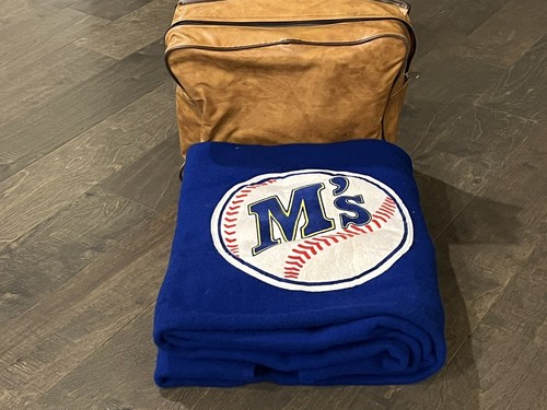 Vintage Pendleton Wool Stadium Blanket Seattle Mariners - Bild 2 von 11