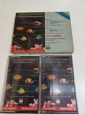 Stevie Wonder Original Musiquarium I Rare Orig 2X Cassette Tape India Indian