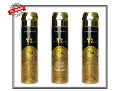 3er & 12er Pack Oud 24 Lufterfrischer Raumspray Ard Al Zaafaran Geschenk