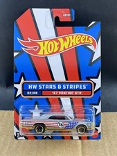 Hot Wheels HW Stars & Stripes ‘67 Pontiac GTO 2/8 1:64, COMB SHIP $1 PER MULT
