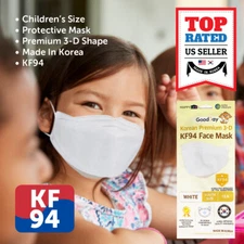 10 Pack KF94 WHITE Protective Safety Face Mask Kids Children Made in Korea