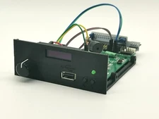 AMSTRAD CPC6128 - GOTEK DELUXE - 3D PRINTED MOUNT - OLED DISPLAY - FLASH FLOPPY