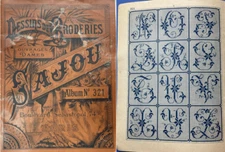 SAJOU ALBUM N°321 - OLD EDITION - Embroidery Drawings - Ladies Works