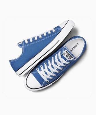 Converse Chuck Taylor All Star Blue Womens Low Top Sneakers