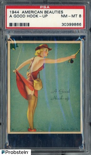 1944 American Beauties A Good Hook-Up PSA 8 NM-MT