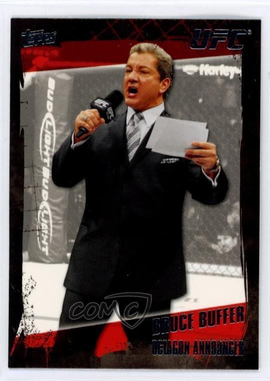 2010 Topps UFC Series 4 Bruce Buffer #170 7u1