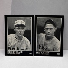 The Sporting News Conlon Collection MLB 1992 Blake Jones Chicago Cubs 2 Card Lot