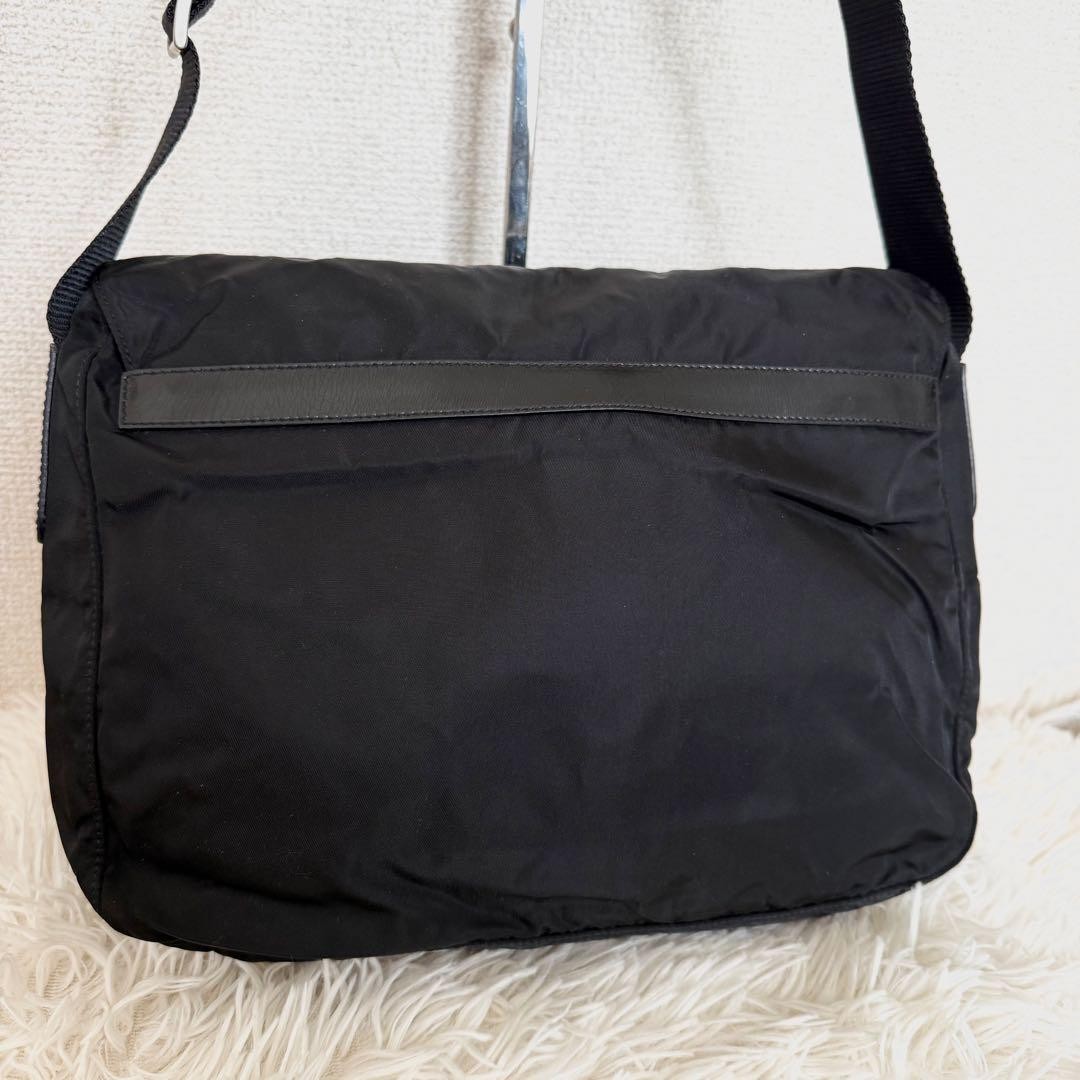 PRADA Black Shoulder Bag Nylon thumbnail 6