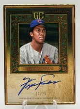 2025 Topps Gilded FERGIE JENKINS Gold Plated On Card Framed Auto #06/25 Cubs SSP