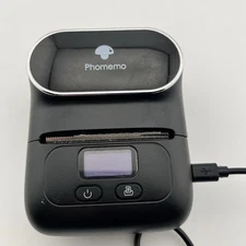 Phomemo M110 Business Thermal Barcode Label Maker Machine Bluetooth TESTED