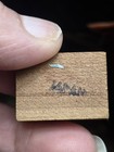 Vintage Artisan Dollhouse Miniature Cigar Box W Cigars German Label Wood Japan — photo 6