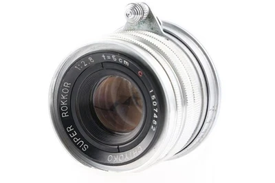 [Presque comme neuf] Objectif Chiyoko Super Rokkor 50 mm f/2,8 L39 LTM MF tes... - Photo 1/4