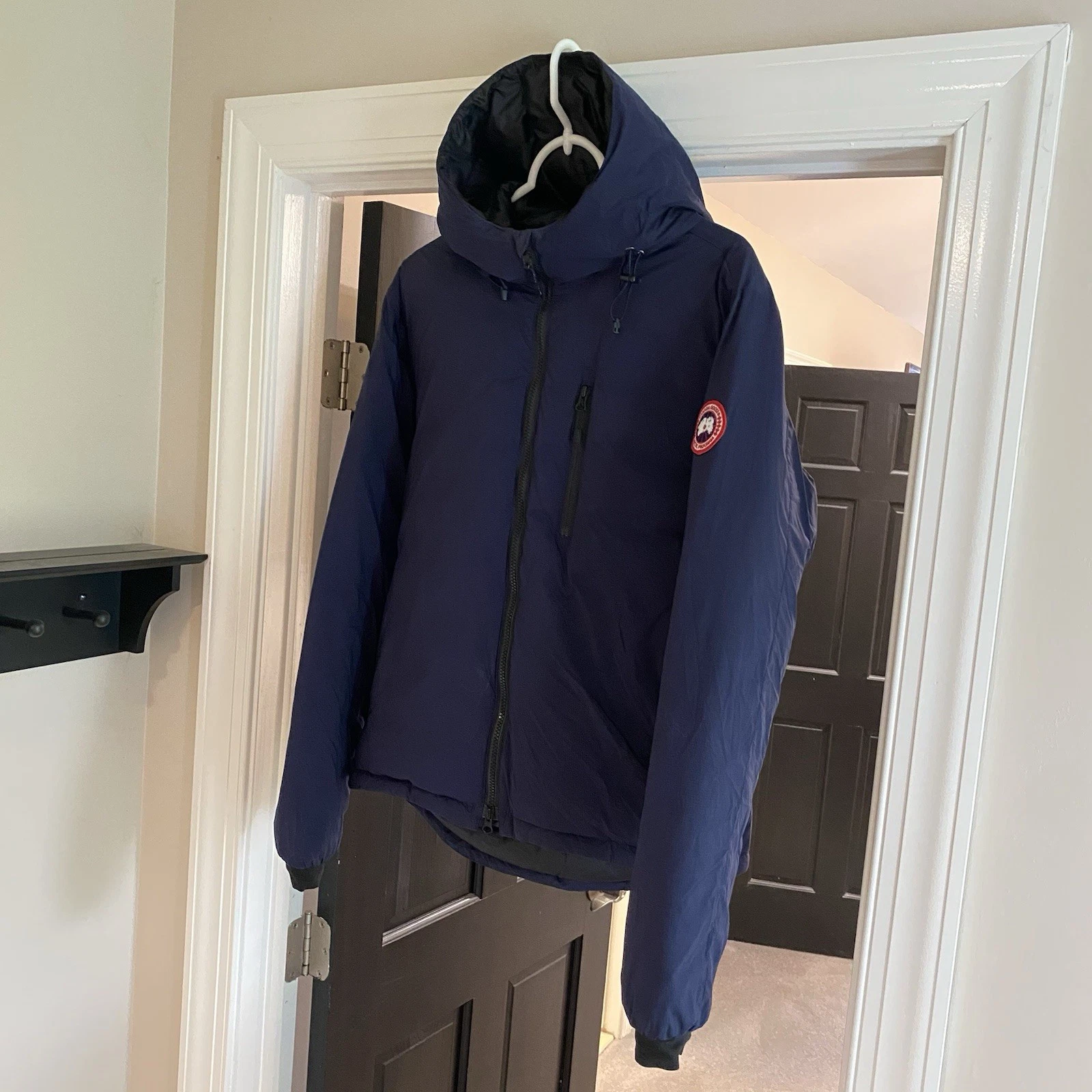 Canada Goose Lodge Hoody - Excellent - Mens Medium - Atlantic Navy - MSRP $950 image 2