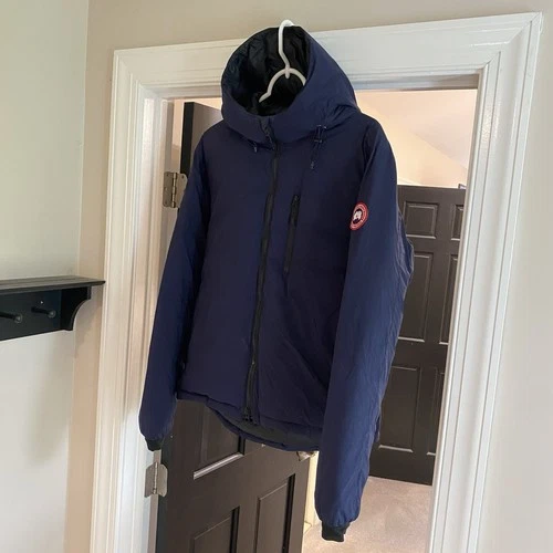 Canada Goose Lodge Hoody - Excellent - Mens Medium - Atlantic Navy - MSRP $950 image 2