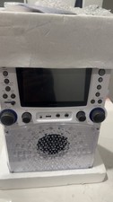 The Singing Machine STVG785BTW Bluetooth All-in-One Karaoke System, White