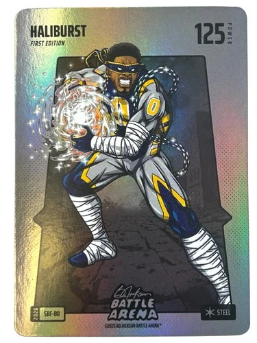 2025 Bo Jackson Battle Arena Haliburst Tyrese Haliburton Silver Steel 125