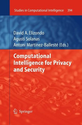 David A. Elizondo (u. a.) | Computational Intelligence for Privacy and Security