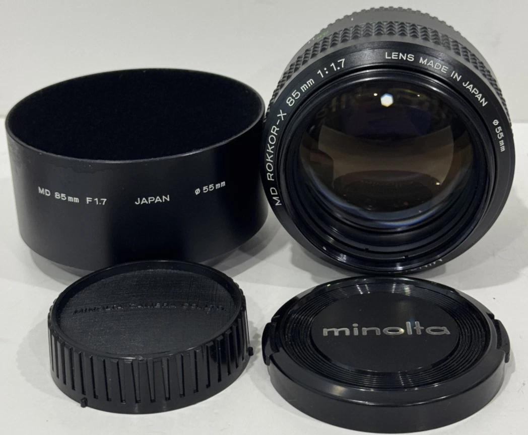 Minolta 85mm f/1.7 Camera Lenses for sale - eBay