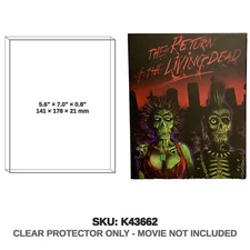 Protector For Blockbuster Boxsets Single Movie Slipcase