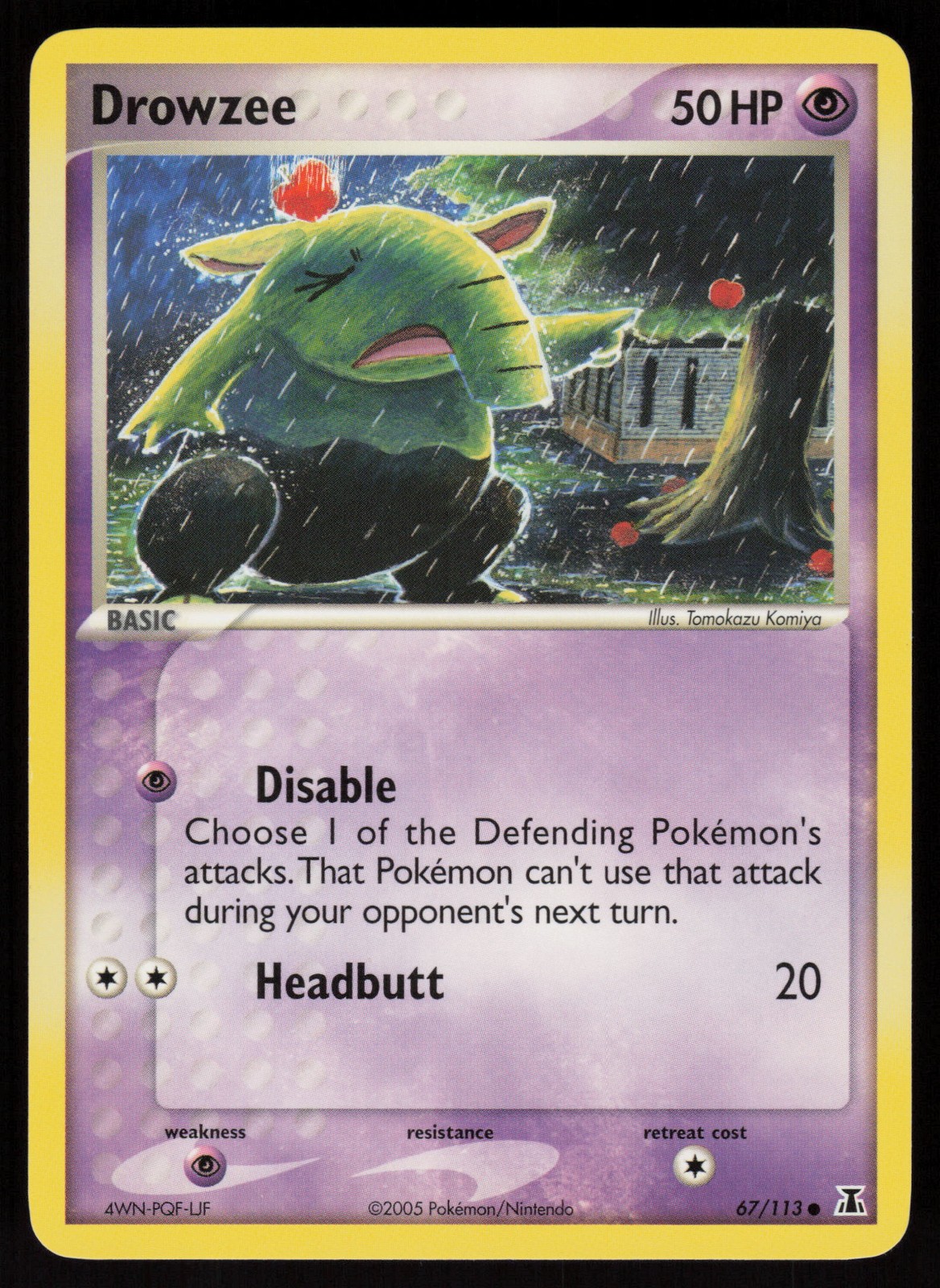 Drowzee Delta Species Common 67/113 NM