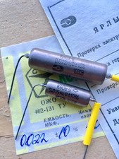 K40Y-9 capacitor PIO set 0.015 / 0.022 uF (me...