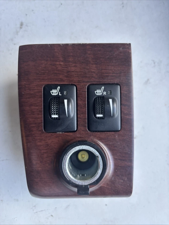 2011-2014 Toyota Sienna Front Dash Switch Woodgrain Heated Seat 5544608061 OEM - Image 2 of 4