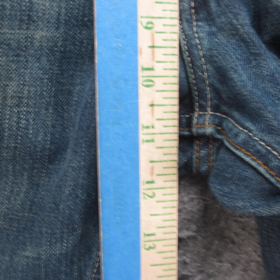 Volcom Jeans Mens 32x32 Blue Denim Straight Leg Classic Fit Genuine Brand Pants - Image 4 of 4