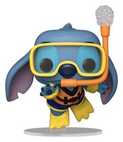 Funko FK90343 - Lilo & Stitch Pop! Vinyl Figur Snorkeling Stitch 9 Cm - Neu