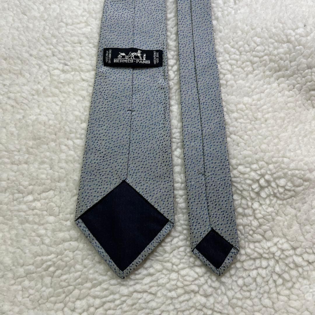 [Good condition✨] Current Hermes solid tie jacqua… - image 5