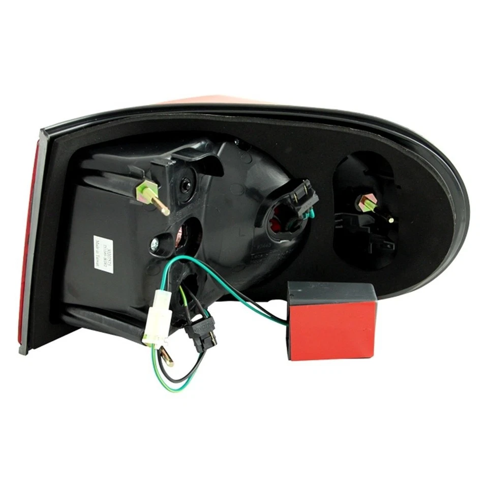 For Toyota FJ Cruiser 07-14 Driver & Passenger Side Chrome/Smoke LED Tail Lights Foto 2 de 4