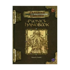 WOTC D&D 3rd Ed Psionics Handbook VG+/NM