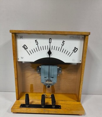Struers Vintage Analoger Messgerät - Funktioniert, Gebrauchsspuren