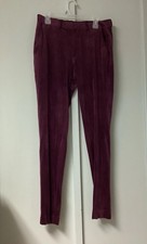 ASOS tuxedo suit dress pants burgundy velvet 32x32 relaxed fit trousers
