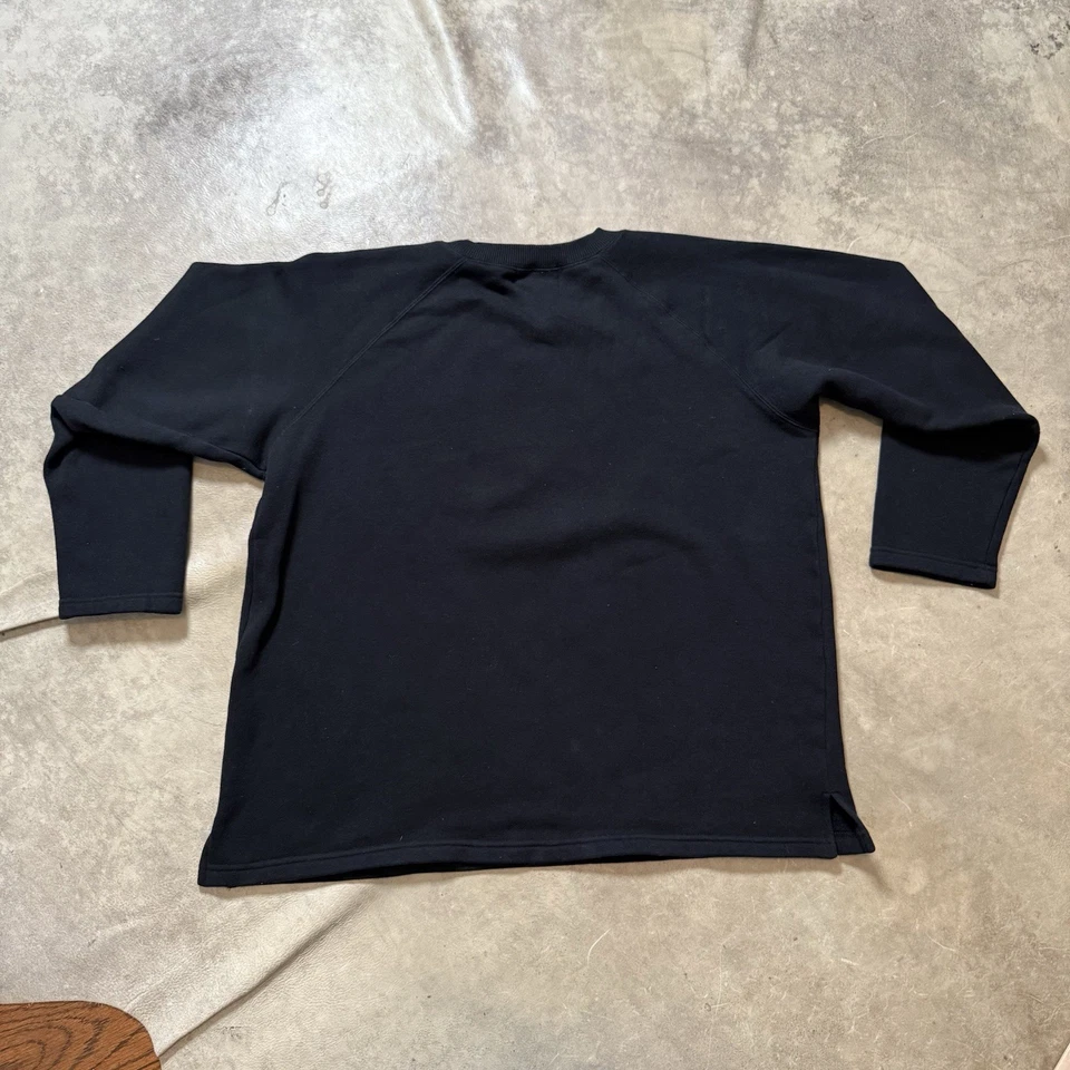 Sudadera Quacker Factory Mujer Talla L Negra Terry Francés Halloween Festivo Foto 2 de 4