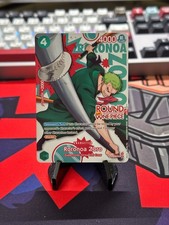Roronoa Zoro Round One Piece Promotion Card PRB02-006 