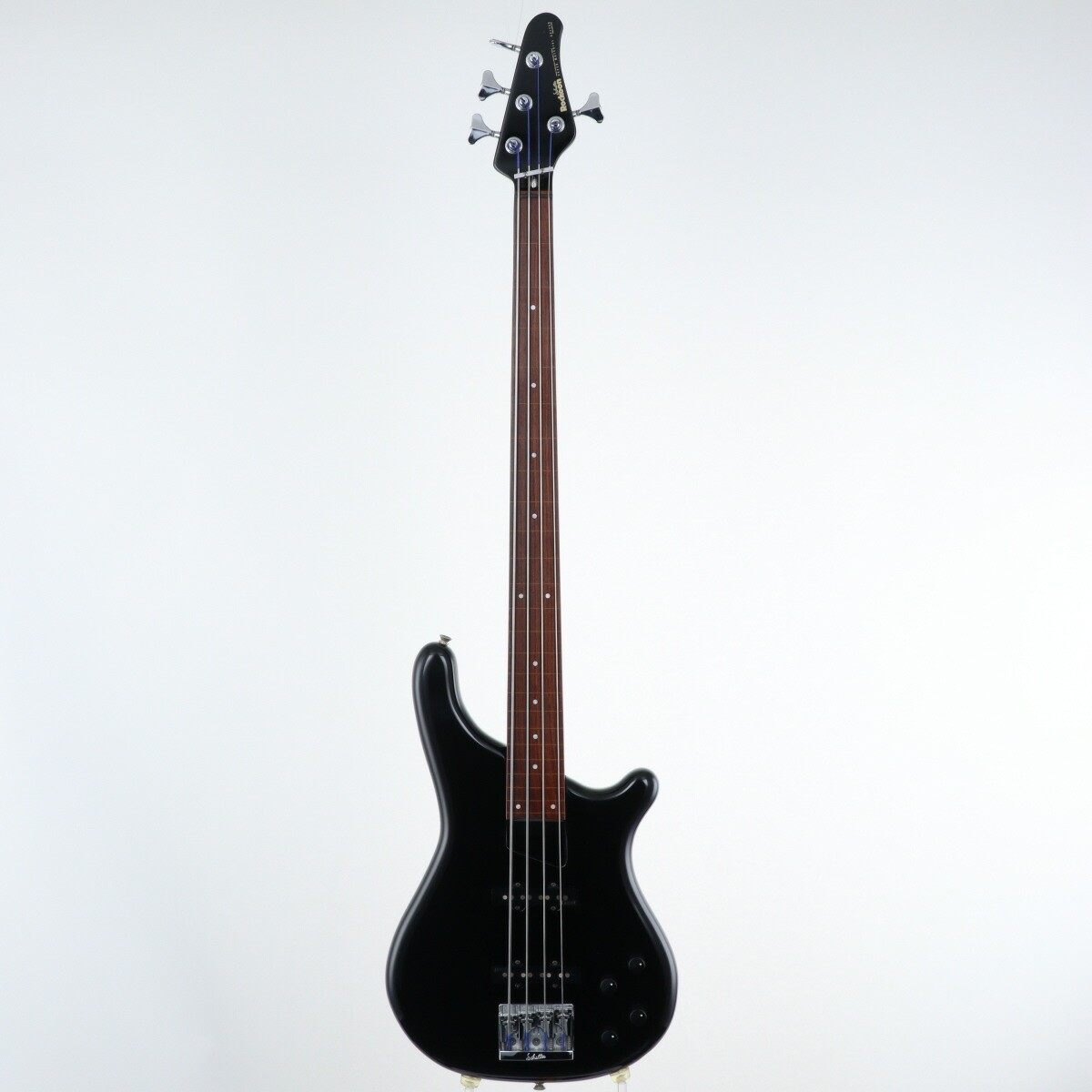 ベース KAWAI ROCKOON SUPER MATERIAL GUITAR Electric Bass Guitar KAWAI Rockoon RB-51 Fretless JJ Black 4