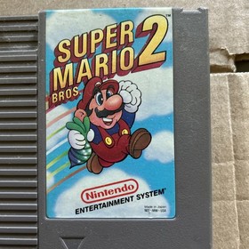 Super Mario Bros. 2 (Nintendo NES, 1988) Cartridge Tested Works 