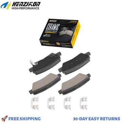Rear Ceramic Brake Pads for Hyundai Accent Elantra GT Kia Optima Rio Forte